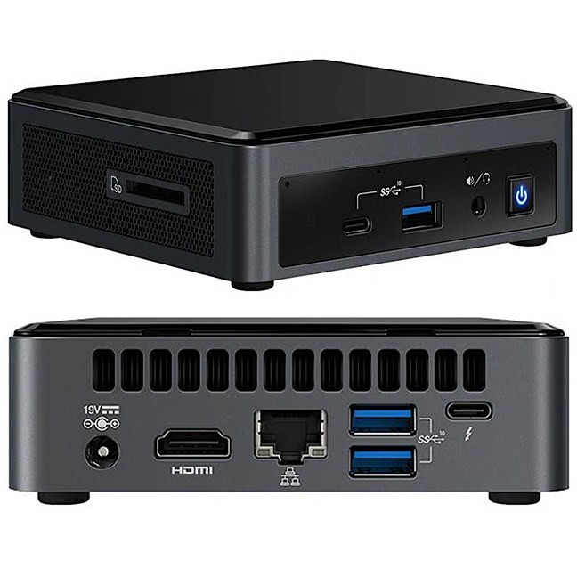مینی پی سی استوک اینتل intel NUC NUC10FNH-i7 10710U/24GB DDR4/120GB SSD