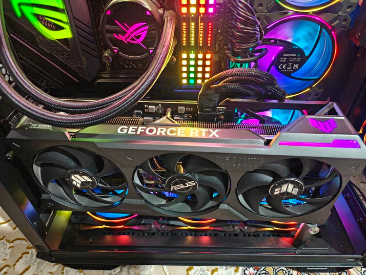 کارت گرافیک ایسوس TUF Gaming RTX 4080 OC حافظه 16 گیگابایت