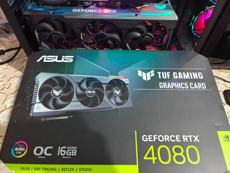 کارت گرافیک ایسوس TUF Gaming RTX 4080 OC حافظه 16 گیگابایت