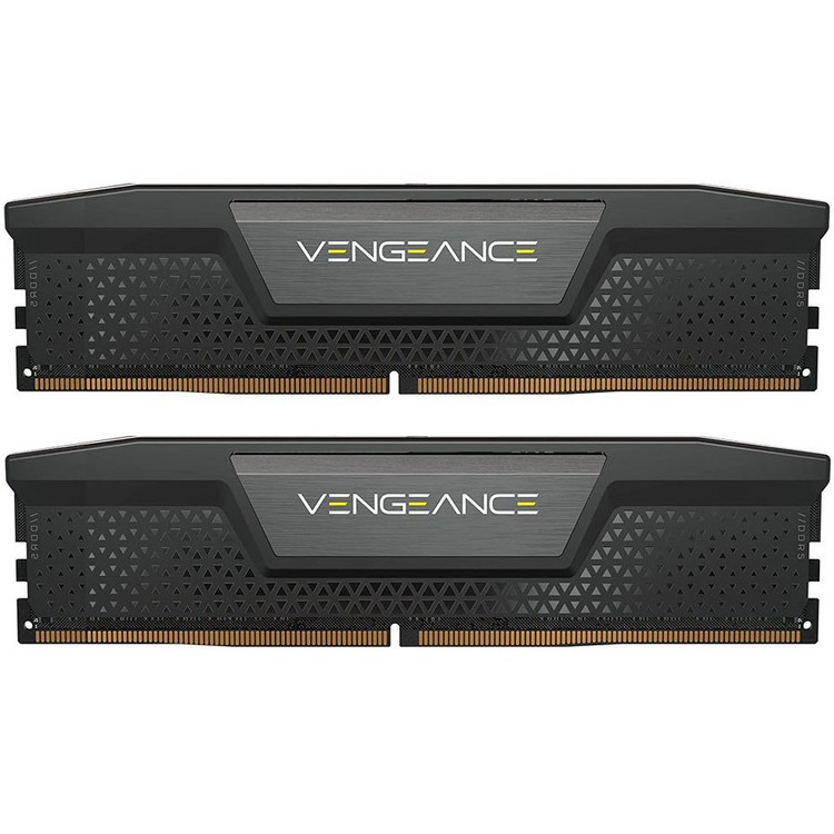 رم کامپیوتر کورسیر دو کاناله مدل Vengeance فرکانس 5200 مگاهرتز DDR5 تایمینگ CL40 حافظه 64 گیگابایت