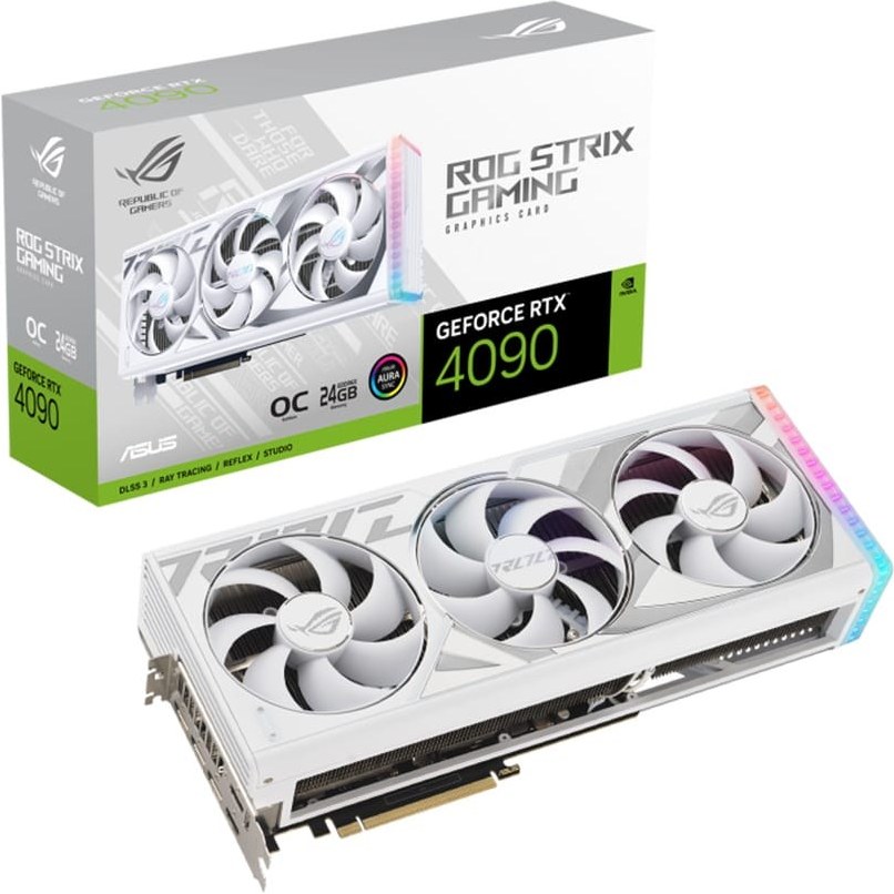 کارت گرافیک ایسوس ASUS ROG STRIX RTX 4090 OC 24GB White