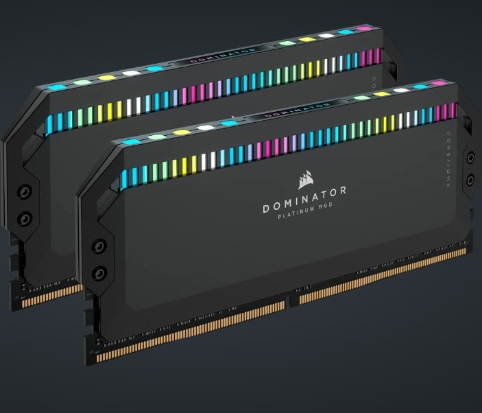 رم کورسیر مدل Dominator Platinum RGB ظرفیت 32 گیگابایت (DDR5 (2*16فرکانس 56۰۰ مگاهرتز CL36
