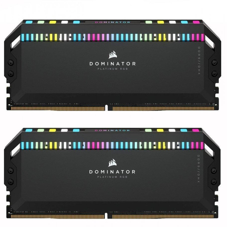 رم کورسیر مدل Dominator Platinum RGB ظرفیت 32 گیگابایت (DDR5 (2*16فرکانس 56۰۰ مگاهرتز CL36