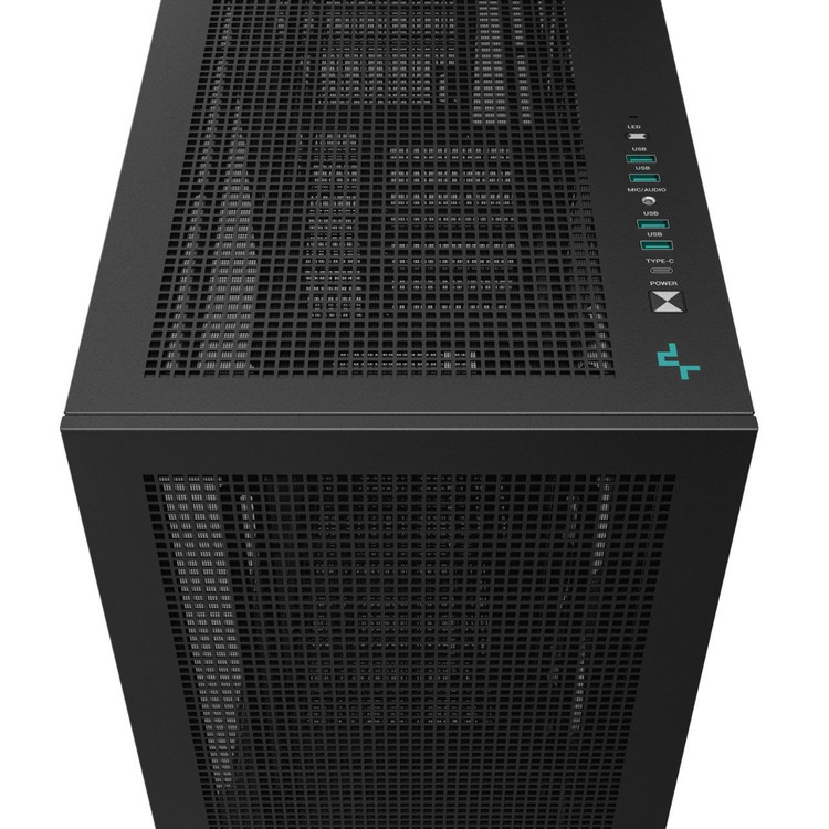 کیس کامپیوتر دیپ کول Morpheus ARGB Mid Tower مشکی